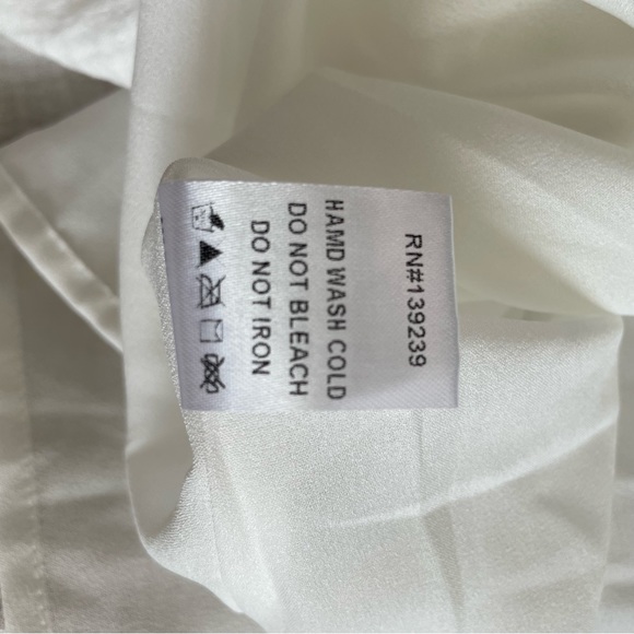 Tuckernuck Pomander Place White Lightweight Gauze Morgan Dress - Picture 13 of 13